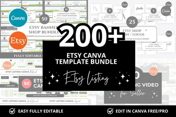 200 Etsy Listing Video Bundle