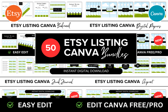 50 Etsy Listings Mockup Bundle: A Comprehensive Overview