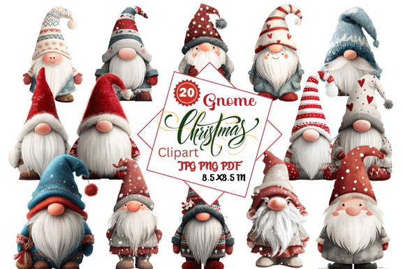 Creative Possibilities with Gnome Christmas Clipart for Holiday Projects