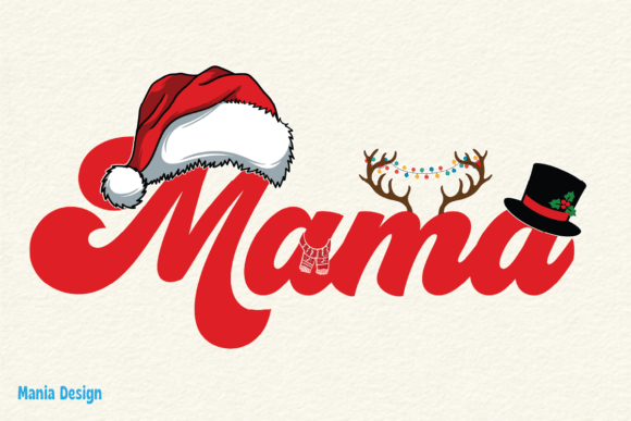 Mama Christmas PNG Reindeer Hat: A Strategic Design for Holiday Creativity