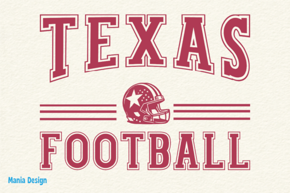 Retro Texas Football PNG Fan SVG: A Timeless Design for Modern Creators