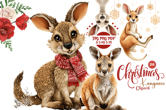 The Complete Guide to Christmas Kangaroo Clipart: Creative Uses and Design Tips